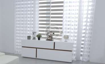 White Fitted Window Shutters